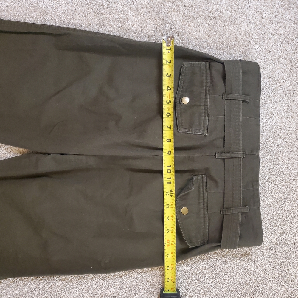 Banana Republic Olive Straight Leg Pants - Picture 4 of 8